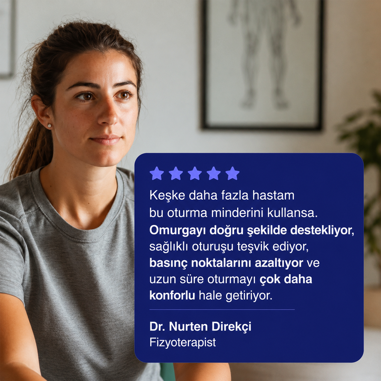 Ortopedik Oturma Minderi